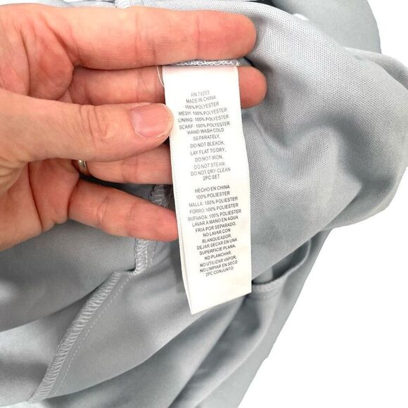 NEW Alex Evenings Embroidered Tulle Lace Fit & Flare Illusion Neckline gown maxi - Picture 11 of 11